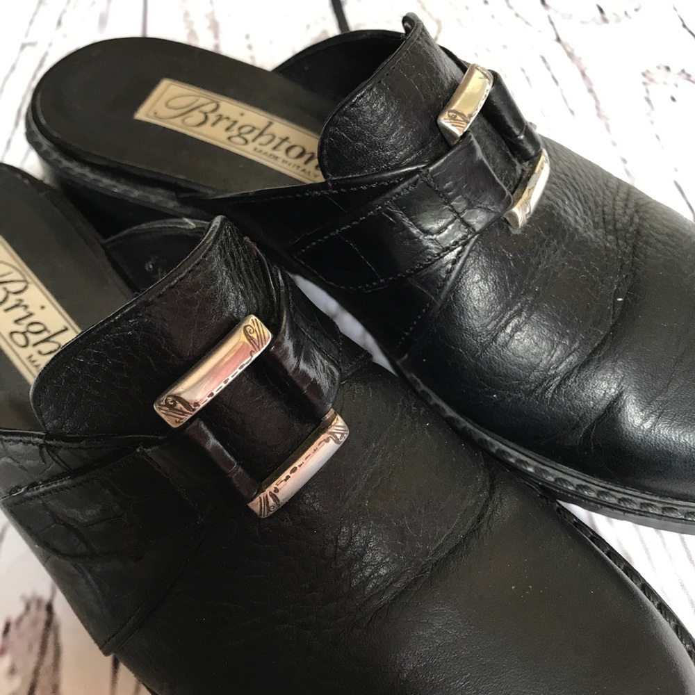 Brighton Made in Italy Leather Slip On Size 6.5 - Picture 4 of 8
